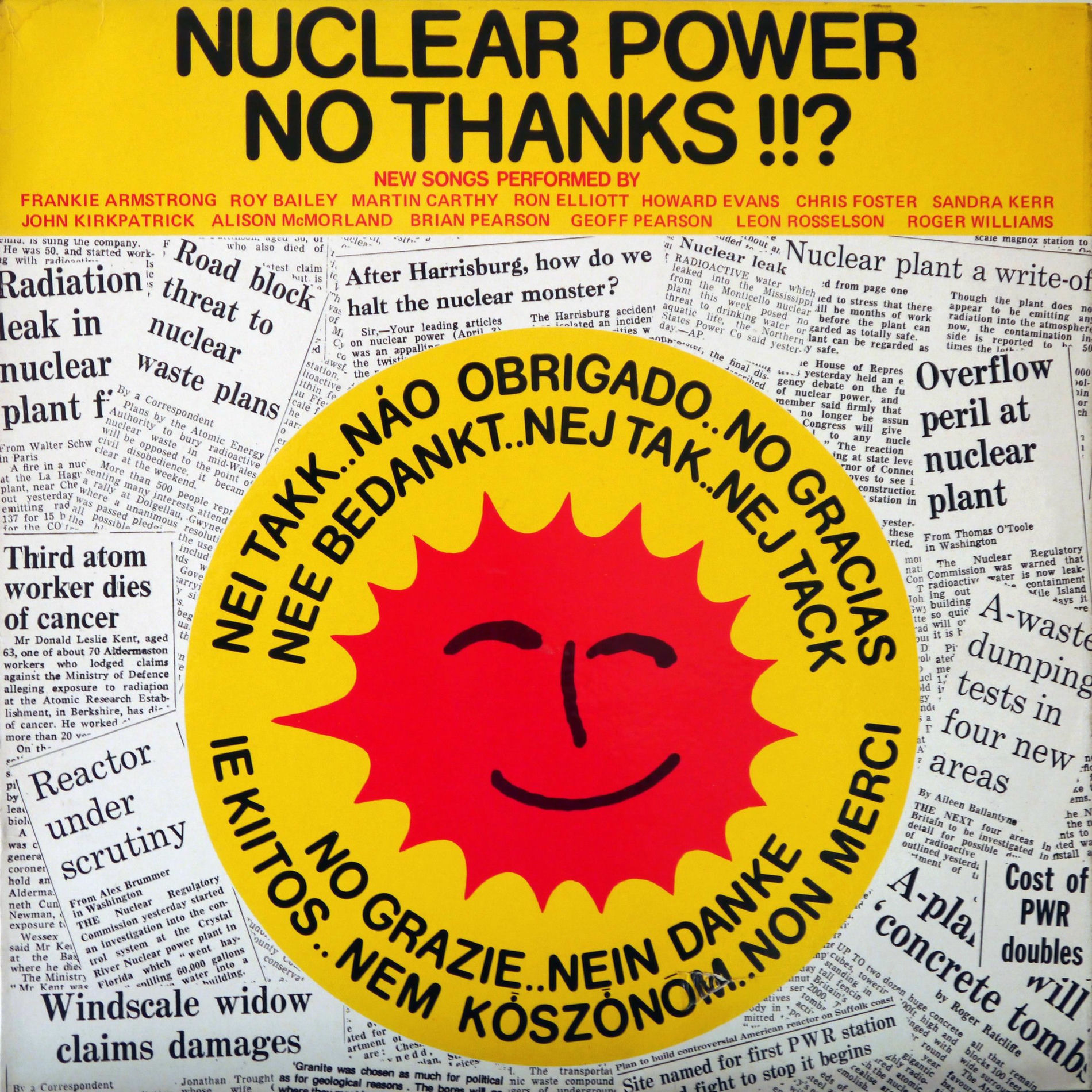 Album cover of Nuclear Power No Thanks!!?