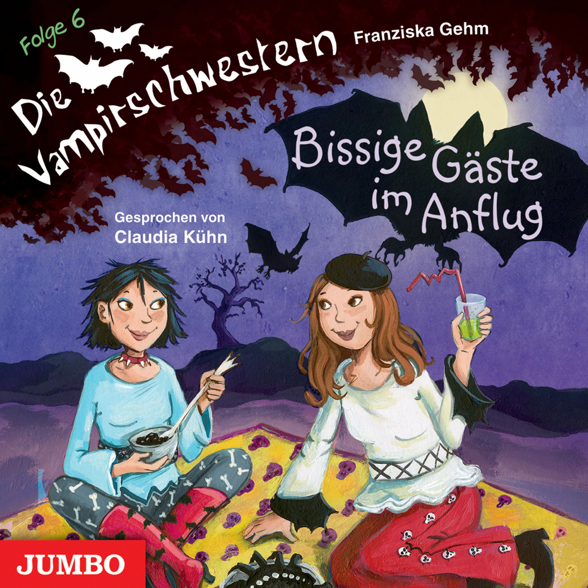 Album cover of Die Vampirschwestern. Bissige Gäste im Anflug [Band 6]