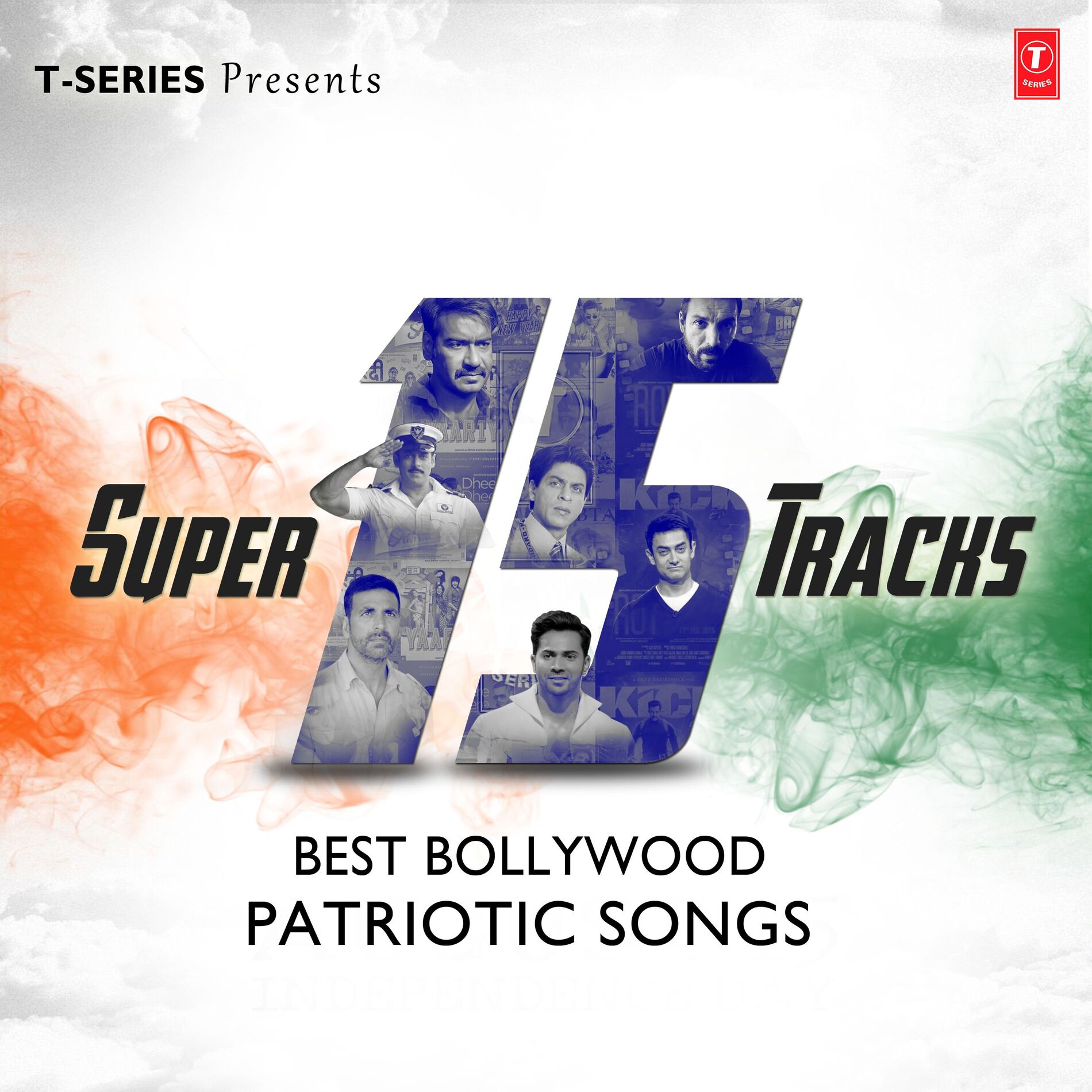 Album cover of Super 15 Tracks Best Bollywood Patriotic Songs