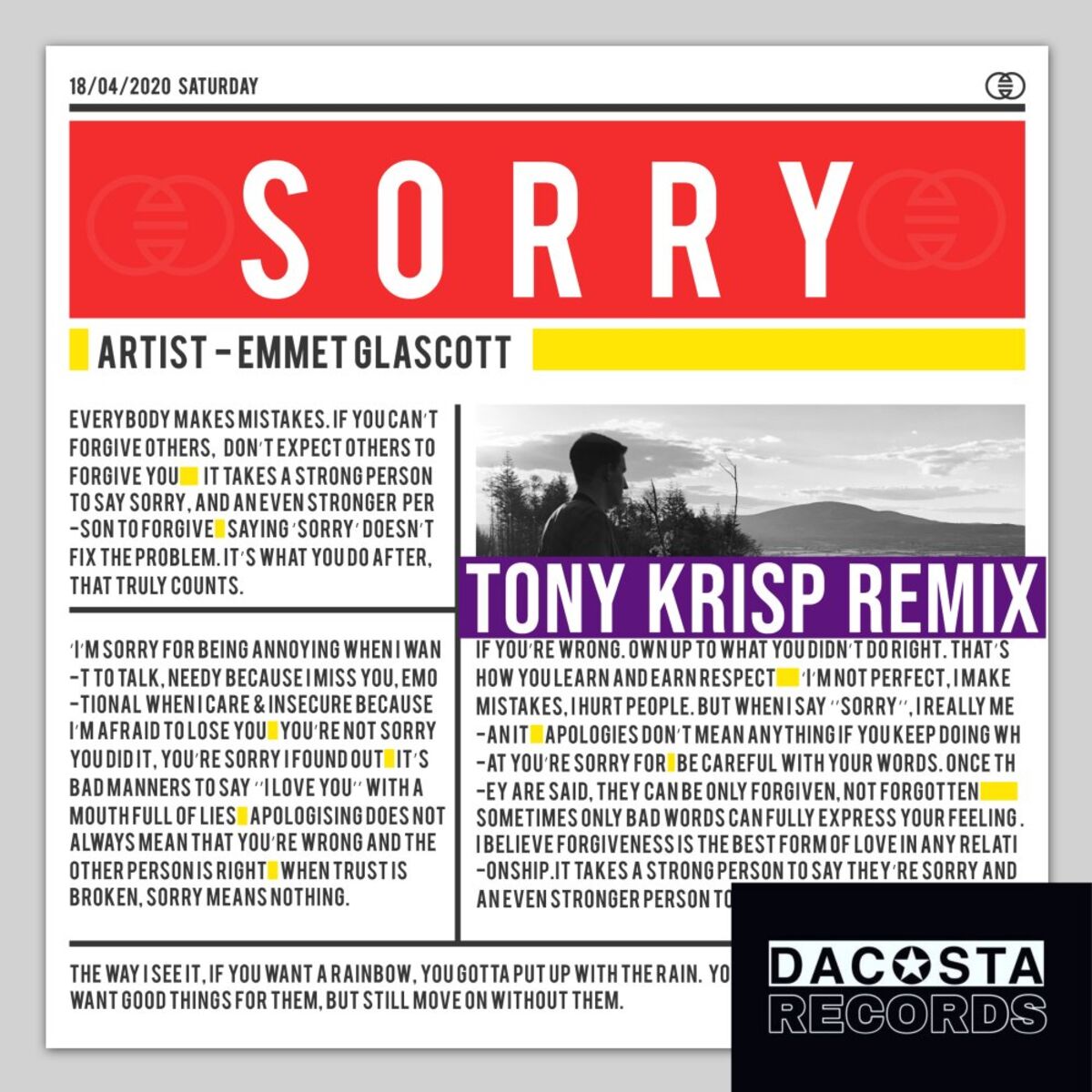 Album cover of Sorry