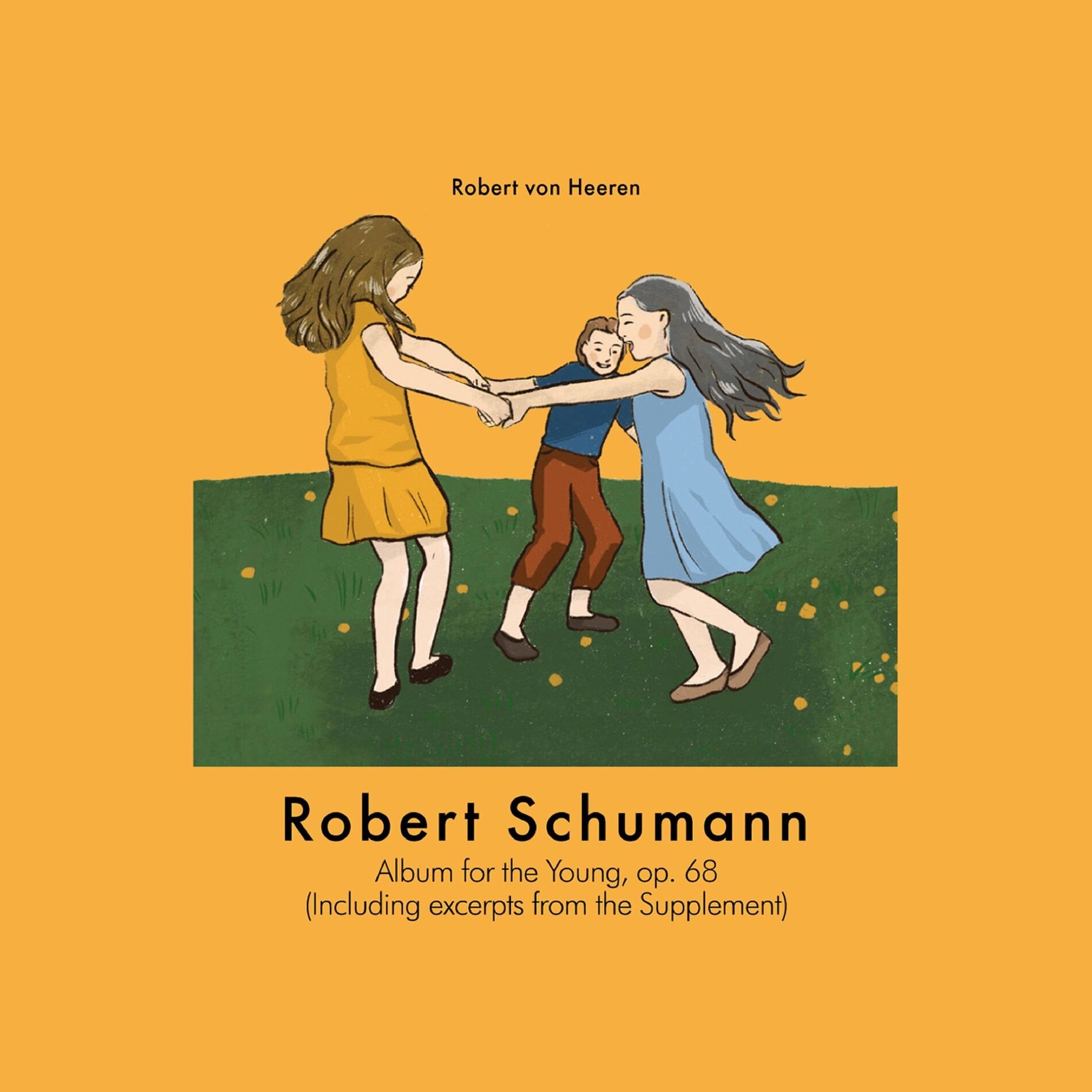 Album cover of Album for the Young, op. 68 incl. excerpts from the supplement