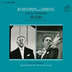 Cover of Brahms: Violin Sonata No. 2 in A Major, Op. 100 & No. 3 in D Minor, Op. 108