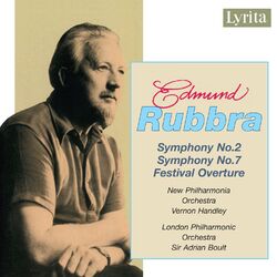 Cover of Rubbra: Festival Overture & Symphonies Nos. 2 & 7
