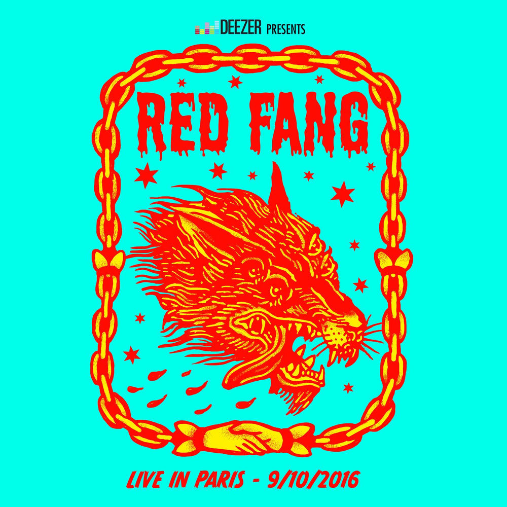 Deezer Presents: Red Fang - Live in Paris 9-10-2016 album cover