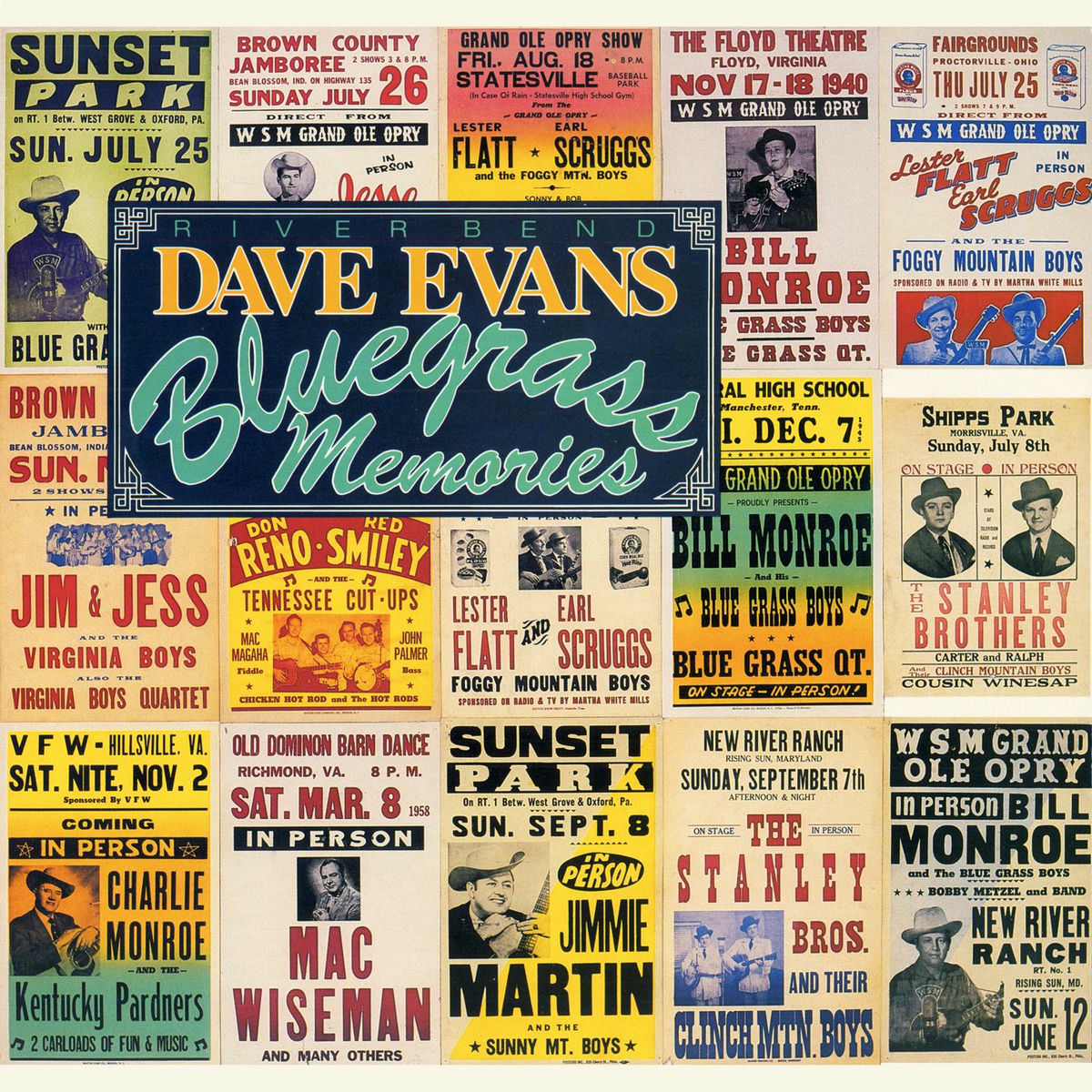 Album cover of Bluegrass Memories