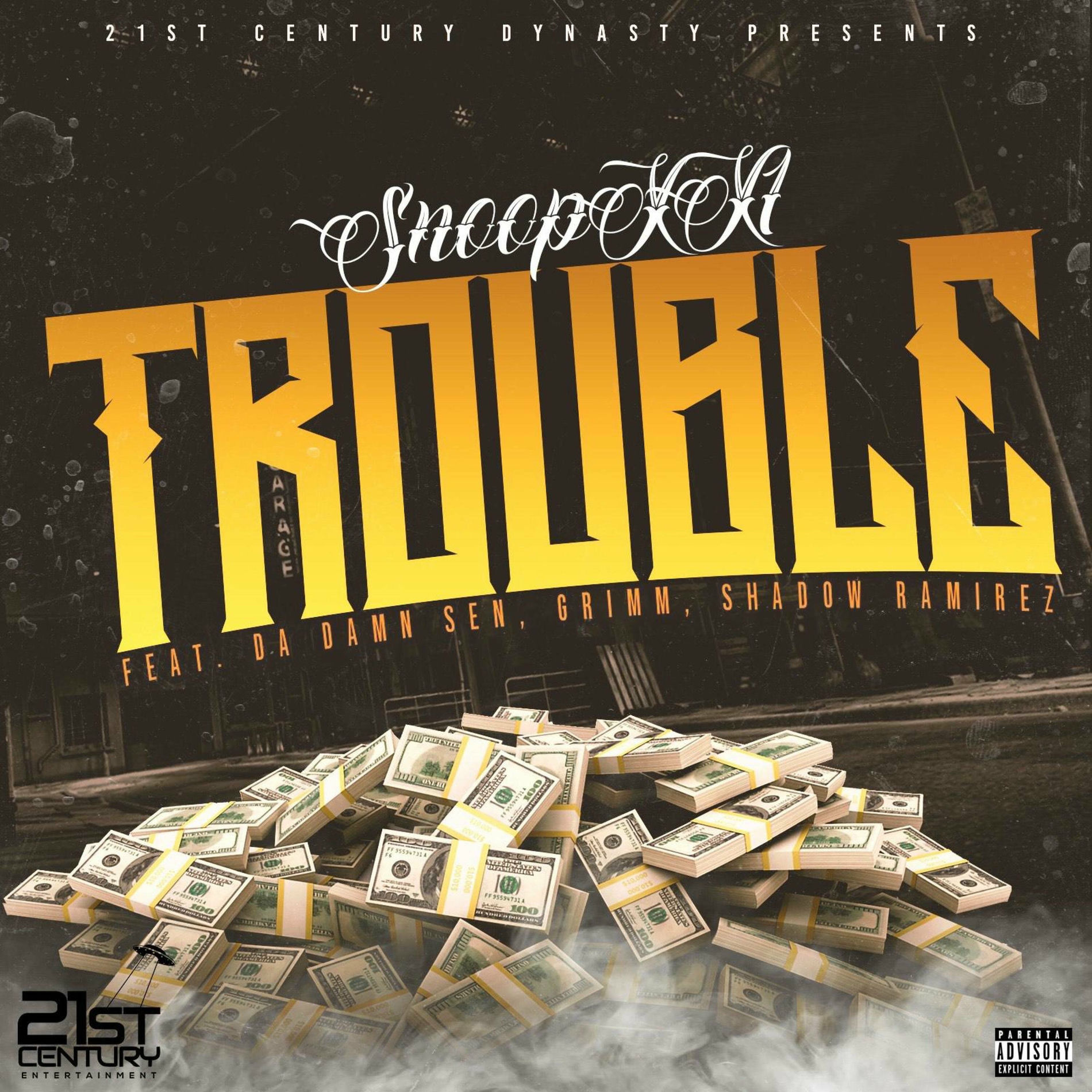 Album cover of Trouble (feat. Da Damn Sen, Grimm & Shadow Ramirez)
