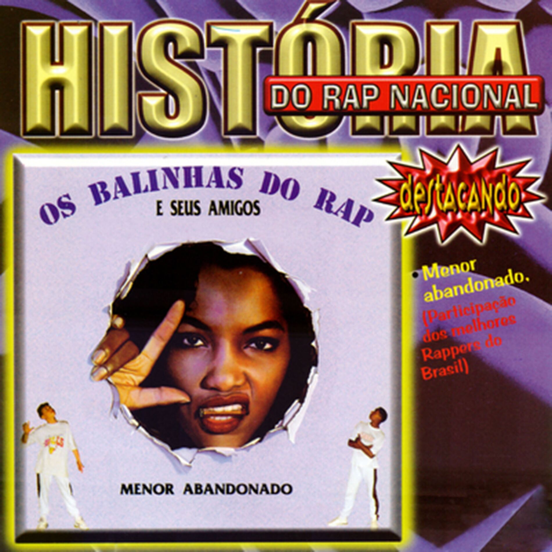 Album cover of História do Rap Nacional - Menor Abandonado