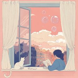 Cover of Saxofón Estelar: Estudio bajo las Luces de la Biblioteca Flotante