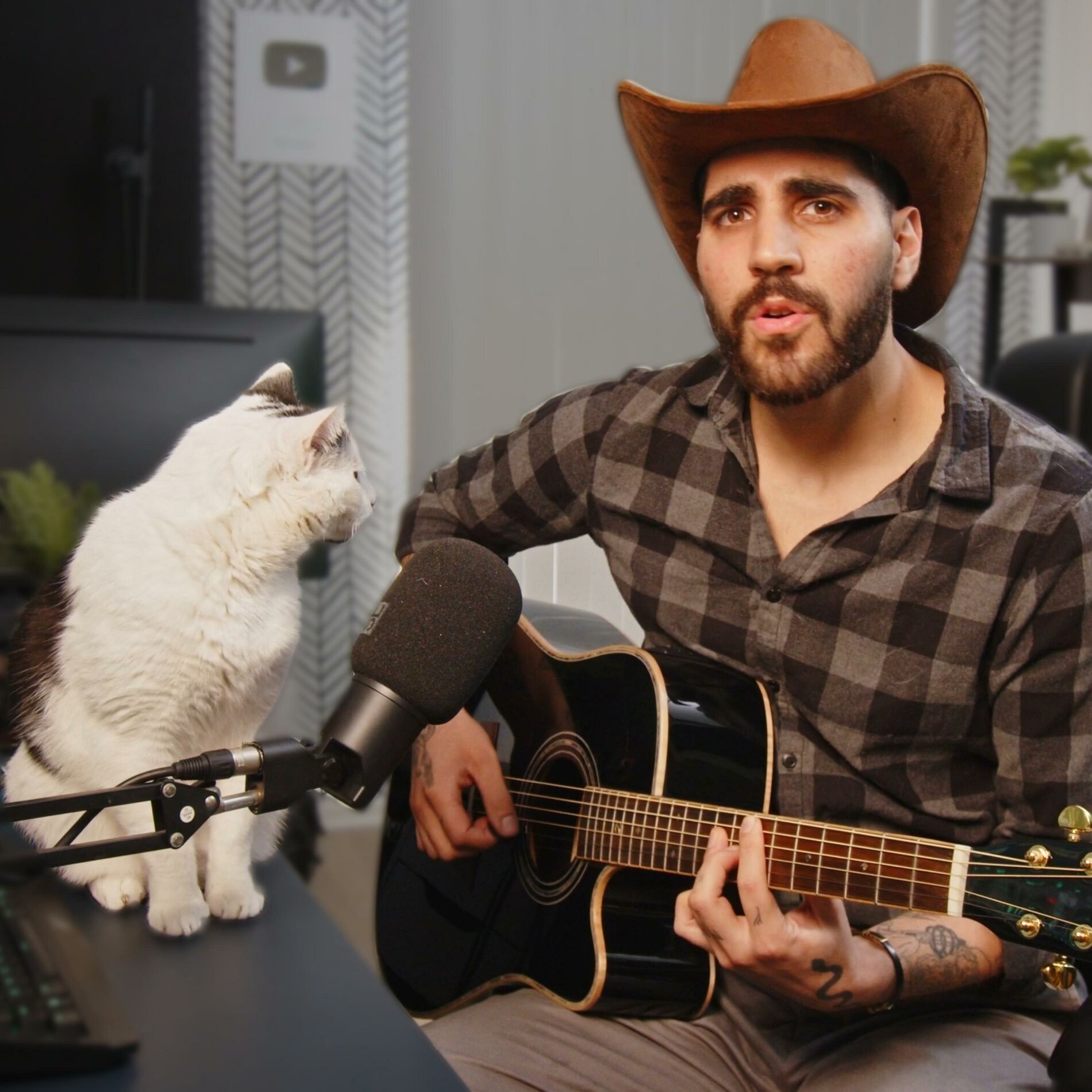 Album cover of a country song