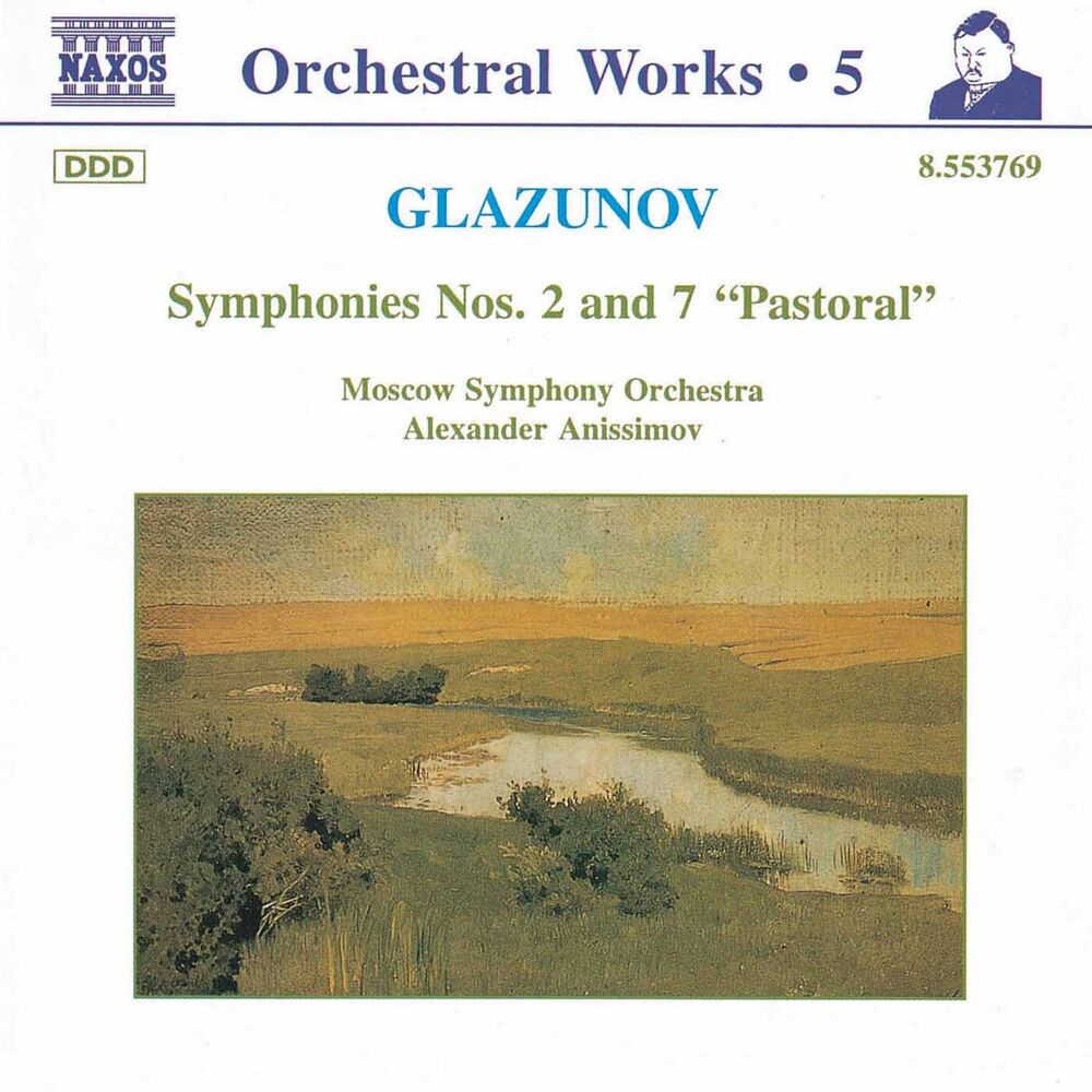 Picture of Glazunov, A.K.: Orchestral Works, Vol. 5 - Symphonies Nos. 2 and 7, "Pastoral"