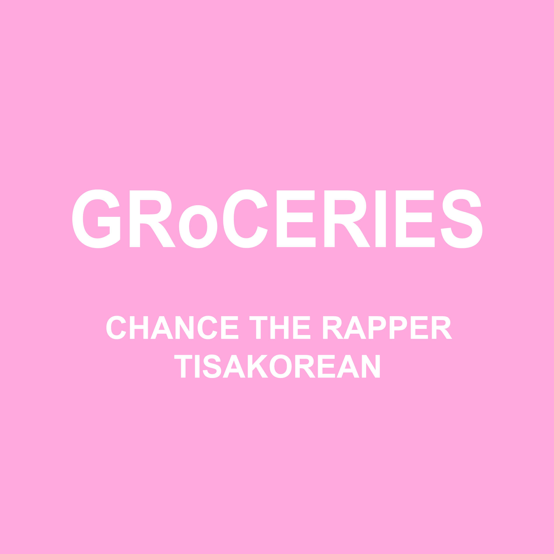 Album cover of GRoCERIES
