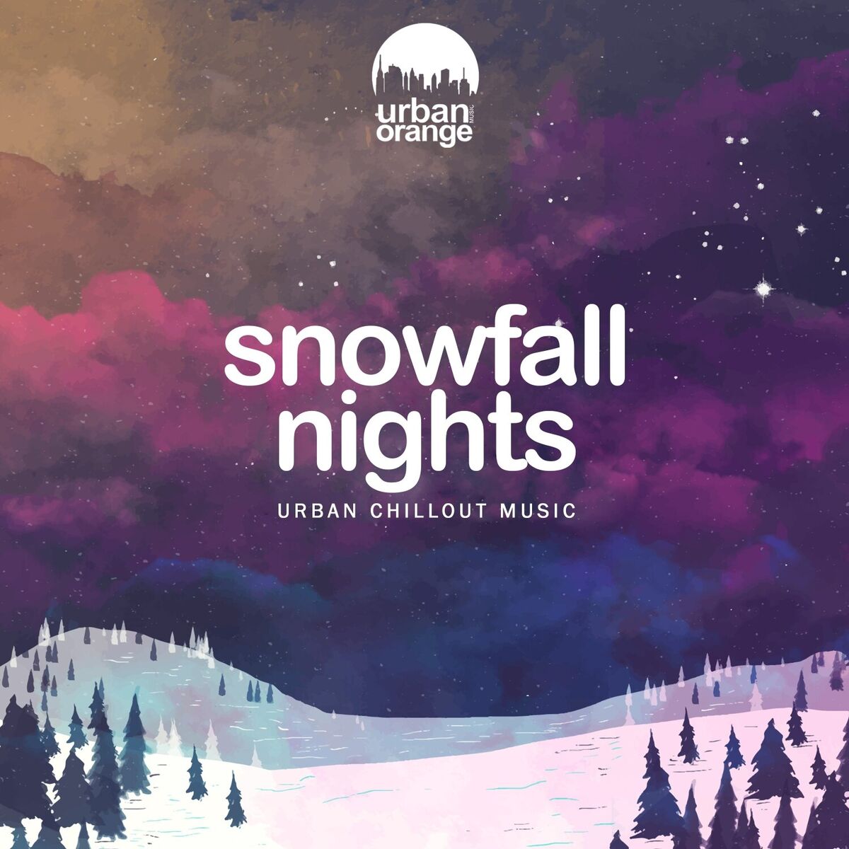 Album cover of Snowfall Nights: Urban Chillout Music