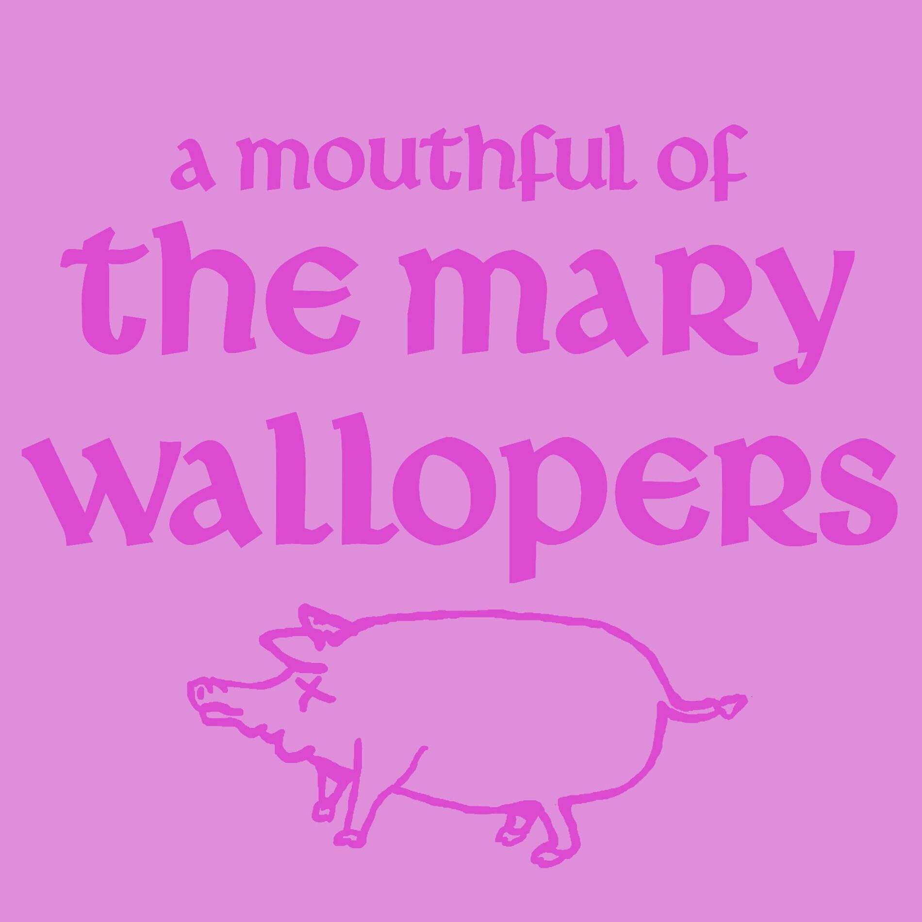 Album cover of A Mouthful of The Mary Wallopers