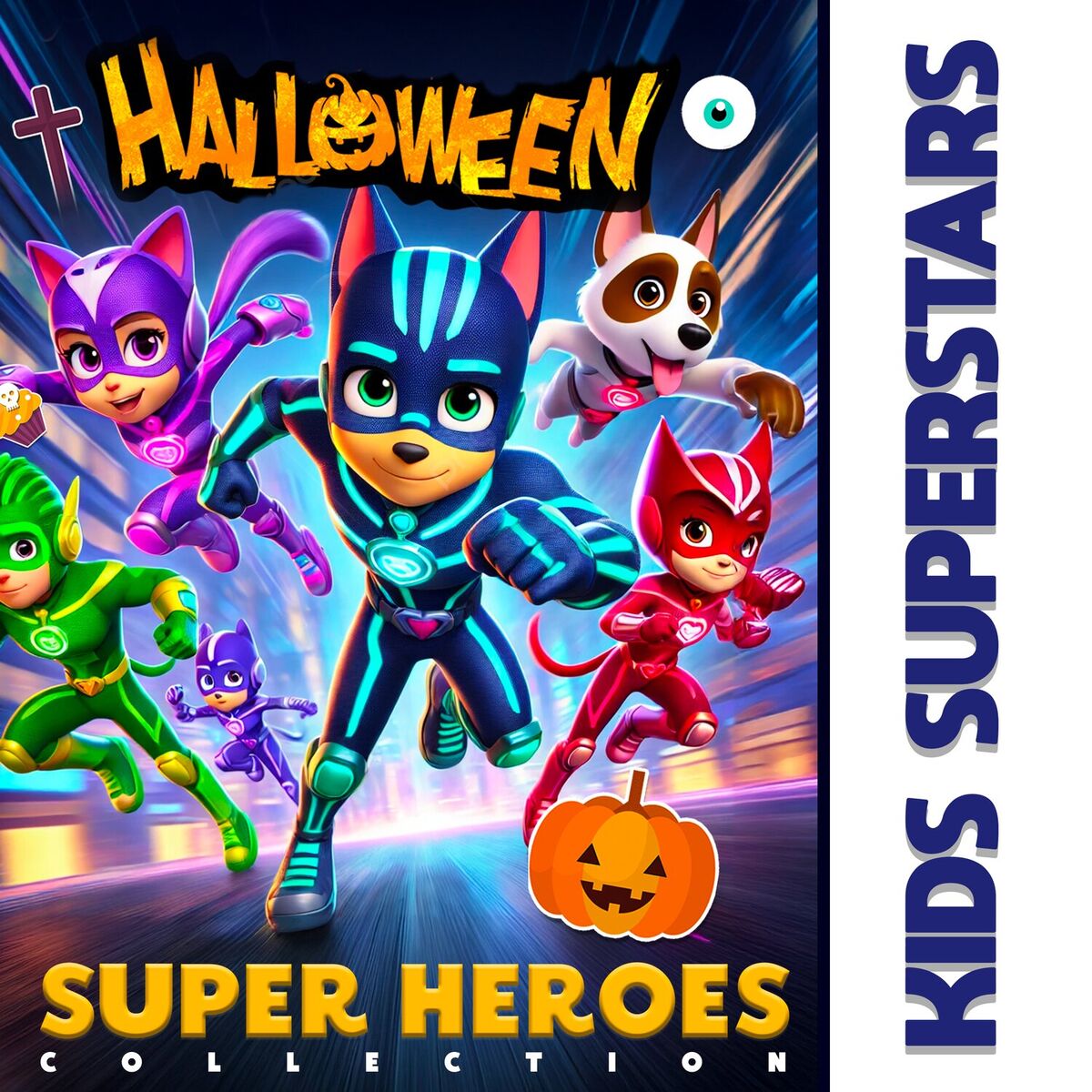 Album cover of Halloween Super Heroes Collection