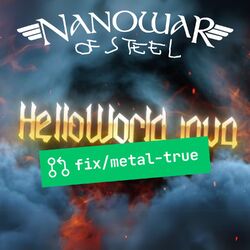 Cover of HelloWorld.java (fix/metal-true version)