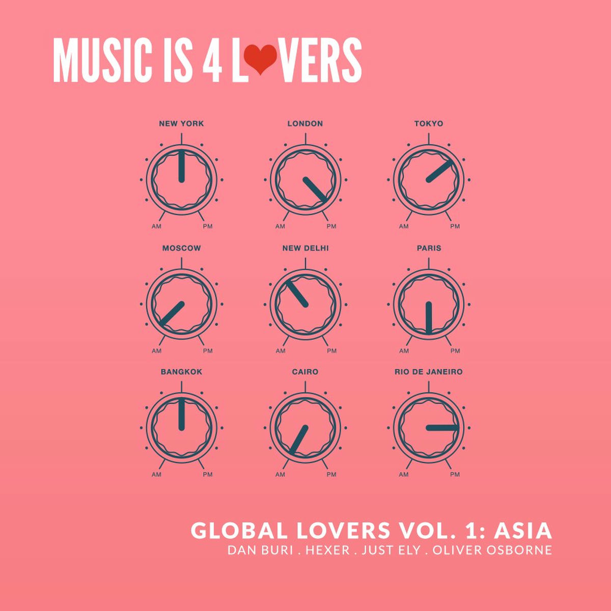 Album cover of Global Lovers V1: Asia