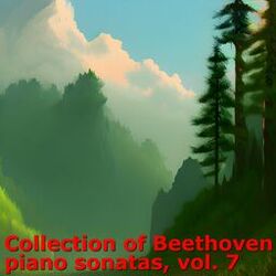 Cover of Collection of Beethoven Piano Sonatas, vol. 7