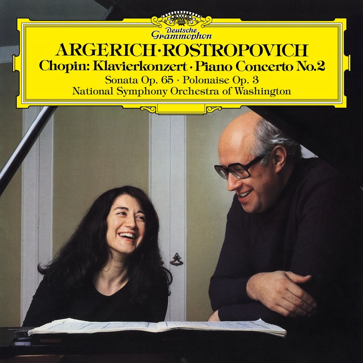 Album cover of Chopin: Piano Concerto No. 2, Introduction & Polonaise brillante; Cello Sonata