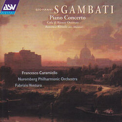 Cover of Sgambati: Piano Concerto; Cola di Rienzo; Berceuse-Reverie