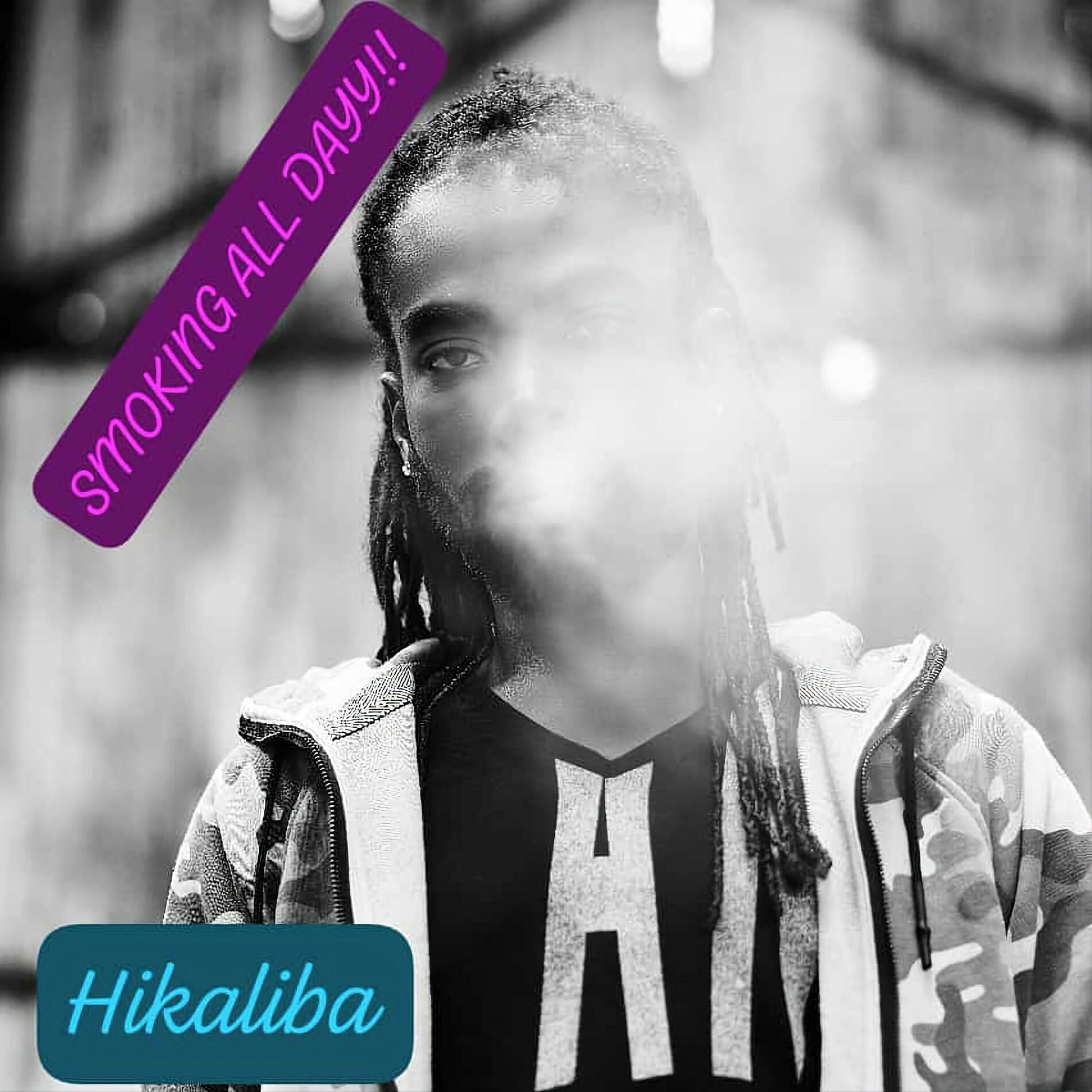 Album cover of SMOKING ALL DAY (Carl Carlton Remix)