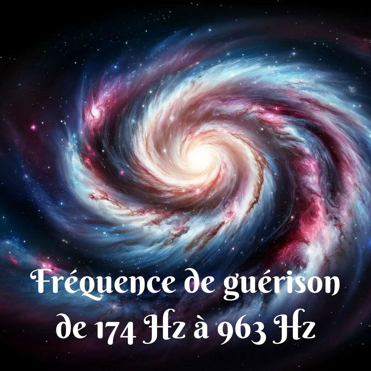 Album cover of Fréquence de guérison de 174 Hz à 963 Hz : Battements binauraux de solfège pour l'anxiété, La dépression et la migraine