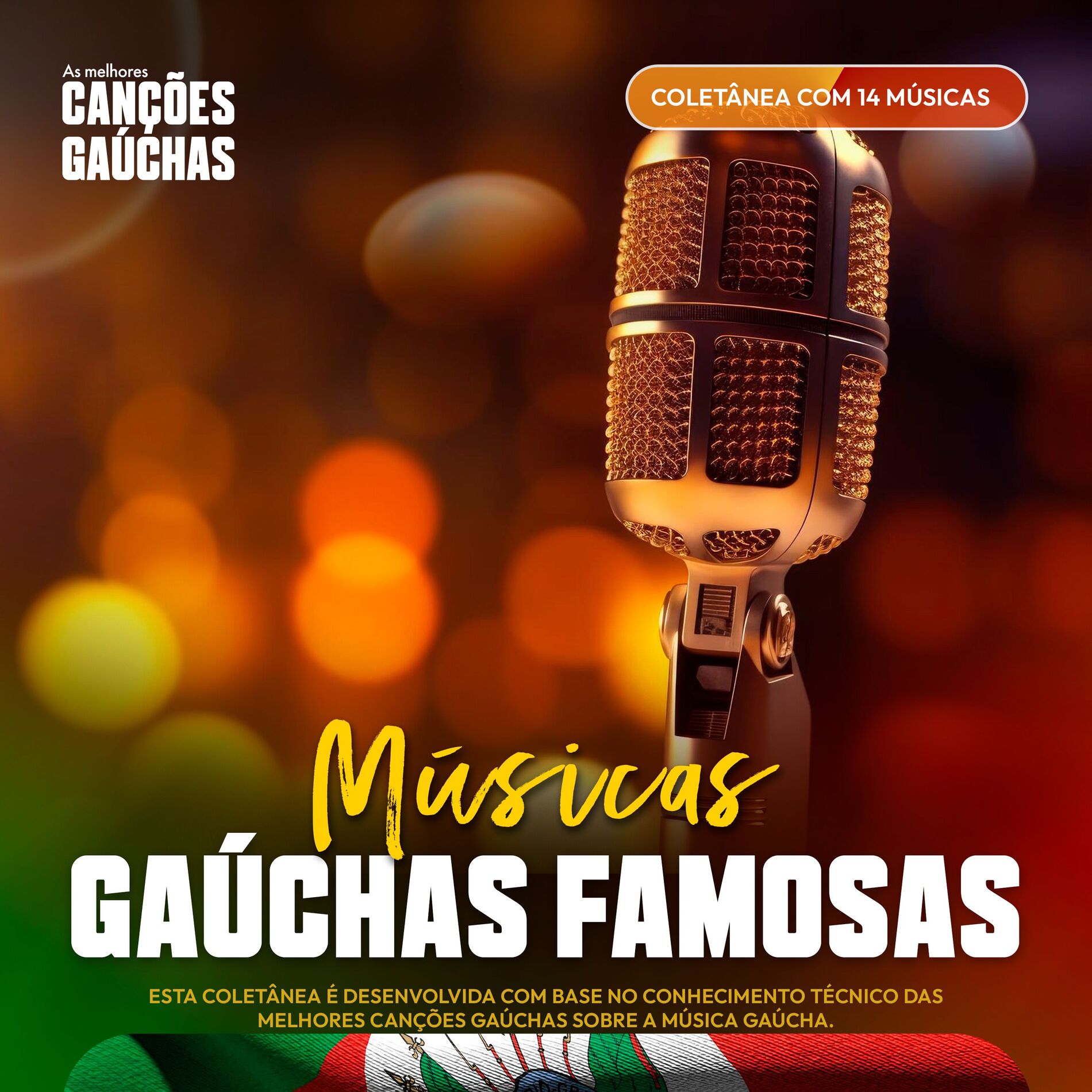 Album cover of MÚSICAS GAÚCHAS FAMOSAS