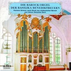 Cover of Johann Jacob Froberger, Johann Kaspar Kerll, Johann Pachelbel, Johann Sebastian Bach, Theodor Grünberger: The Baroque Organ At the