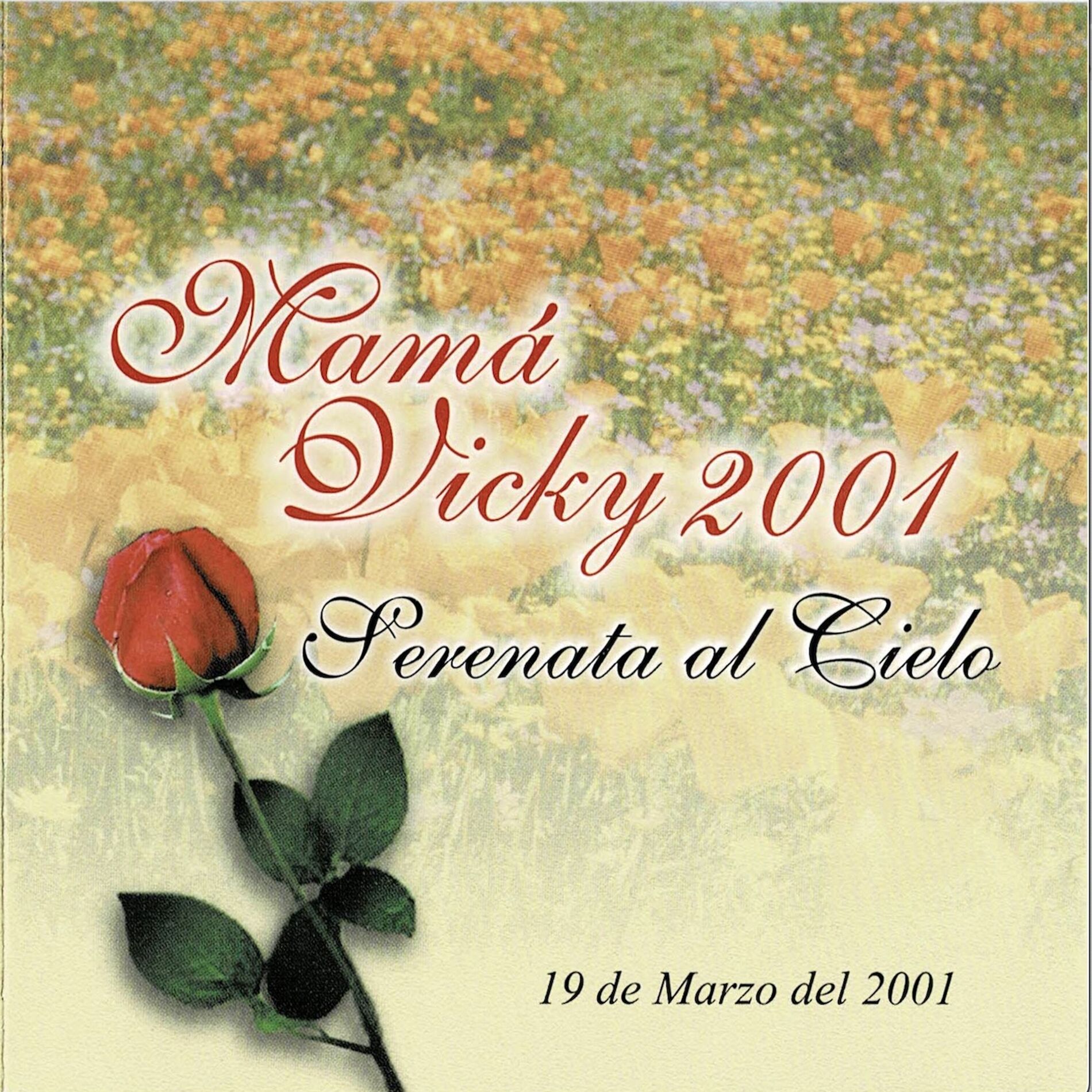 Album cover of Mama Vicky Seranata al Cielo