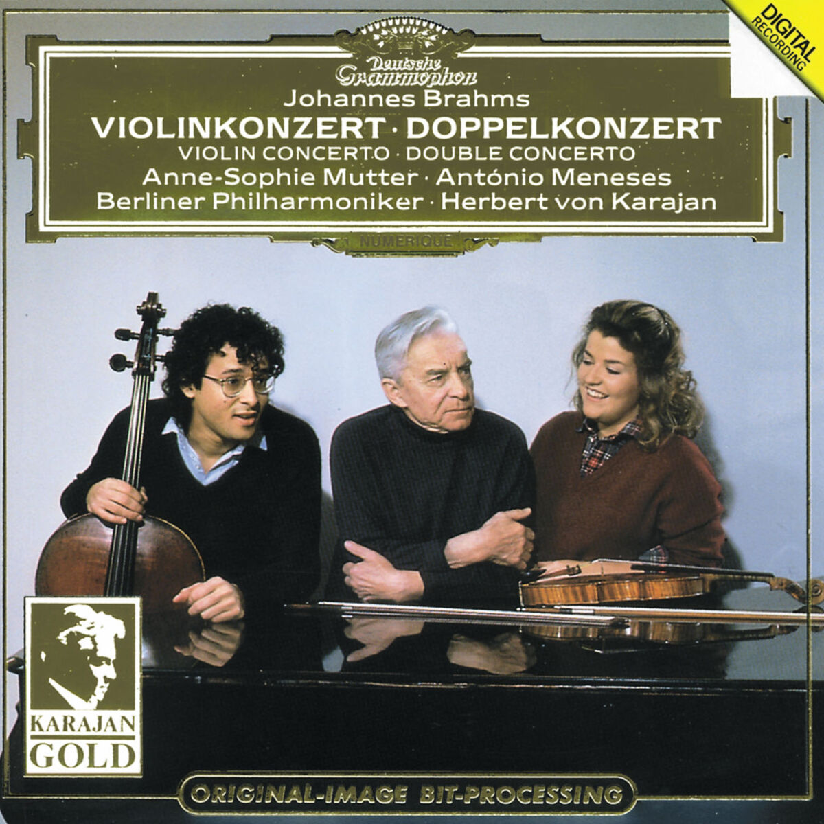 Album cover of Brahms: Violin Concerto; Double Concerto