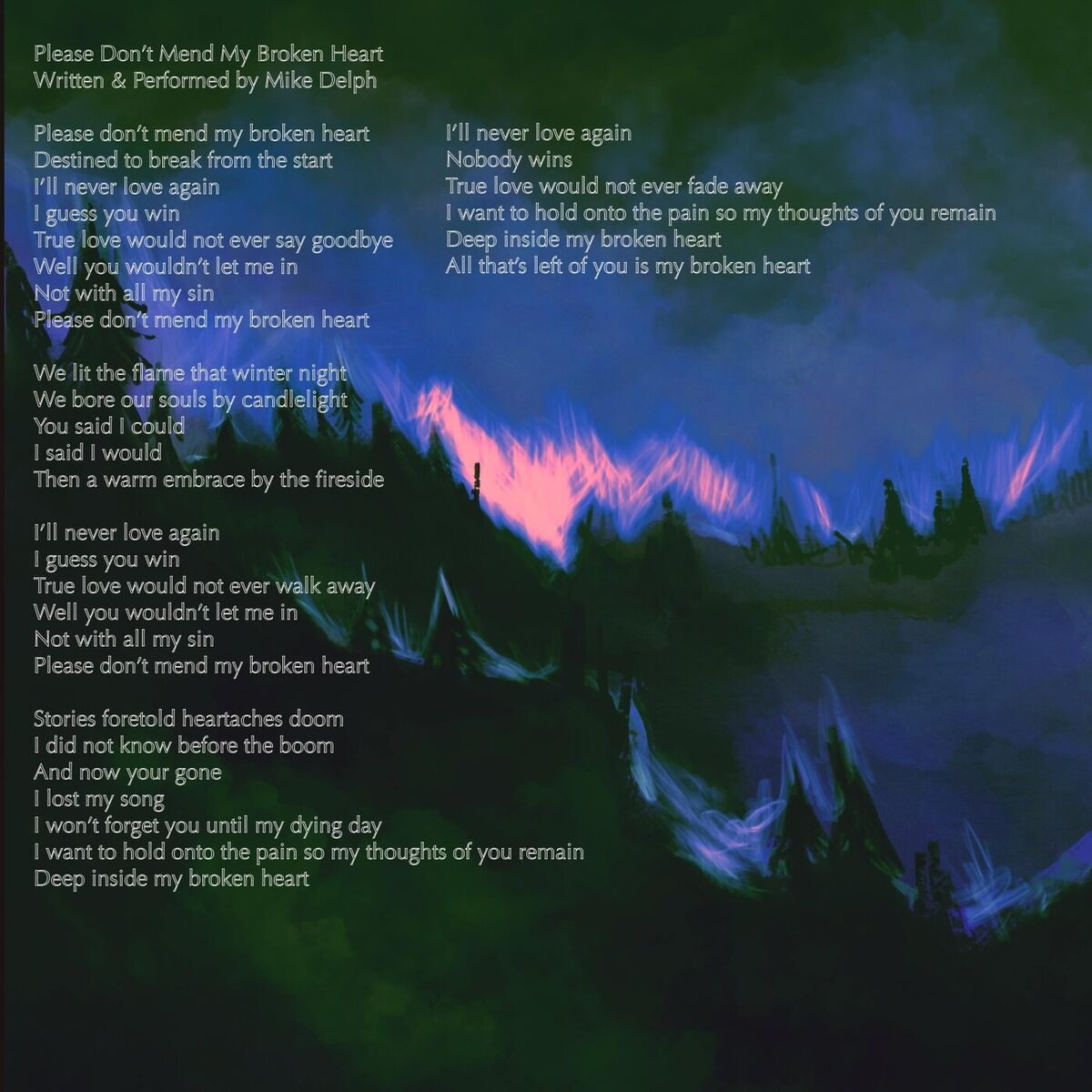 Album cover of Please Don't Mend My Broken Heart