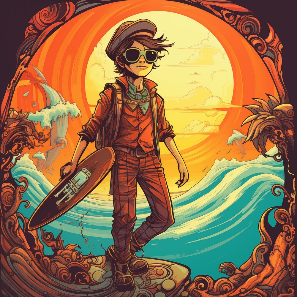 Picture of Riding the Wave