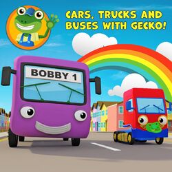 Cover of Cars, Trucks and Buses with Gecko!