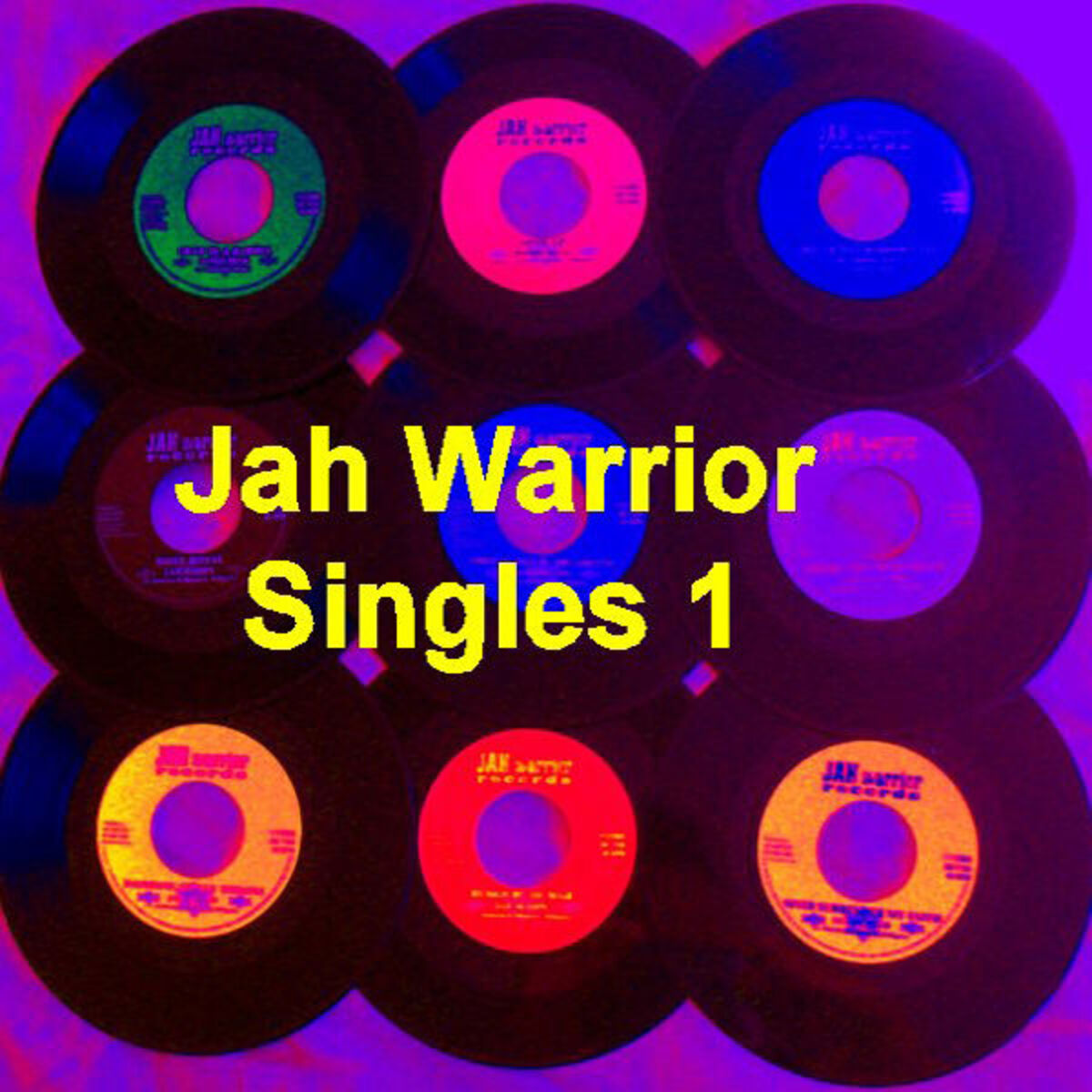 Album cover of Jah Warrior Singles Vol 1