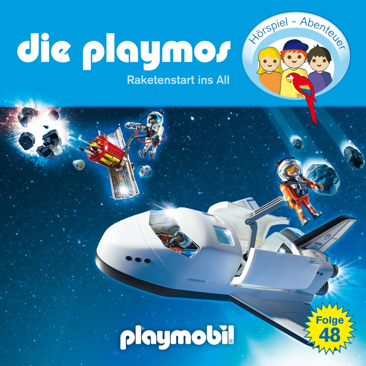 Album cover of Folge 48: Raketenstart ins All, Teil 1