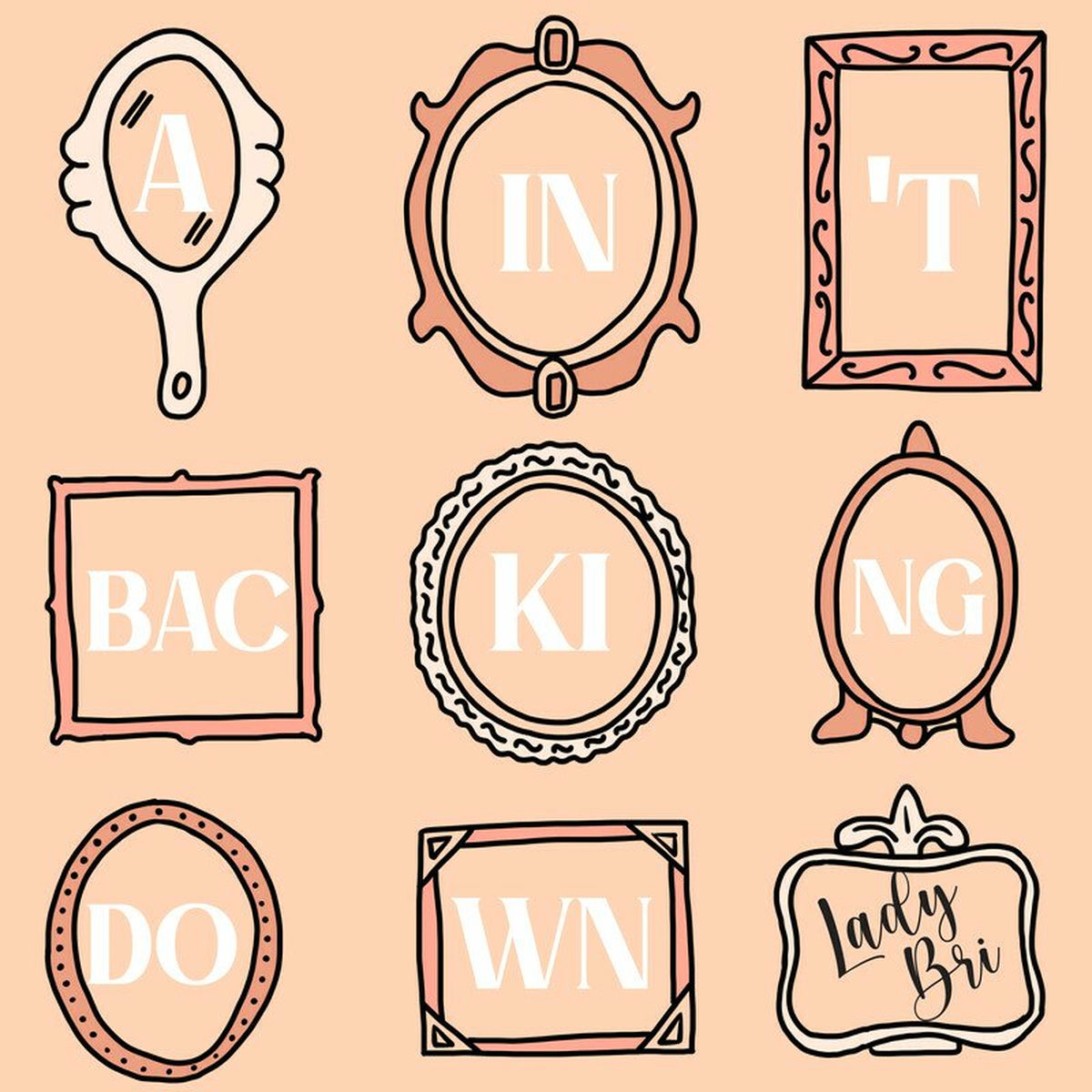 Album cover of Ain't Backing Down