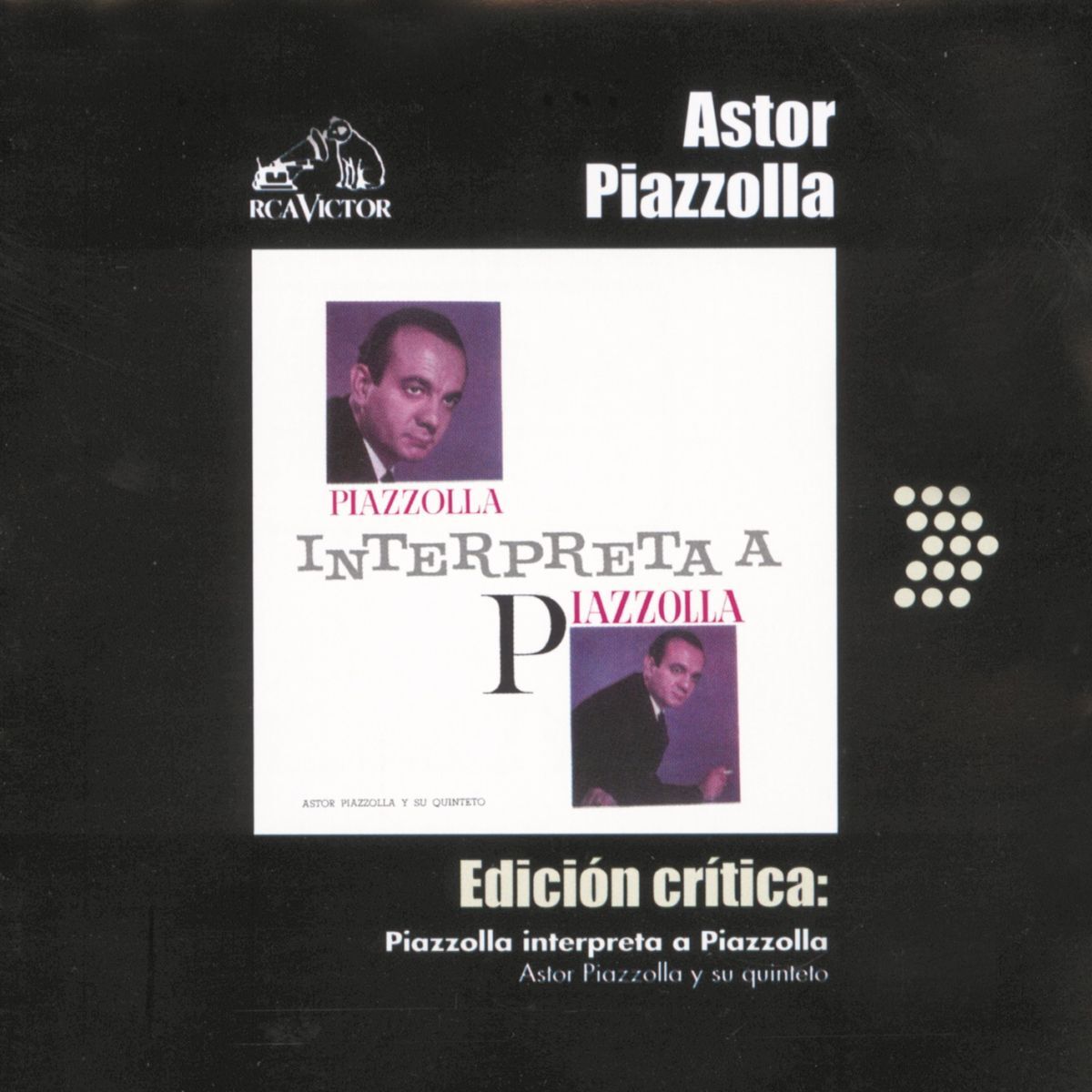 Album cover of Edición Crítica: Piazzolla Interpreta A Piazzolla