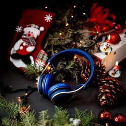 Cover of Happy Holidays: Christmas Jazz to Find Inner Peace at Christmas Time
