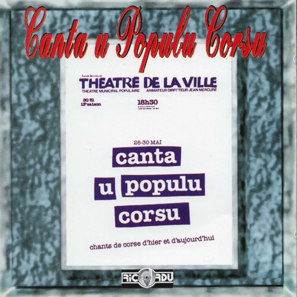 Picture of Théâtre de la ville (Chants de Corse d'hier et d'aujourd'hui) (Live)