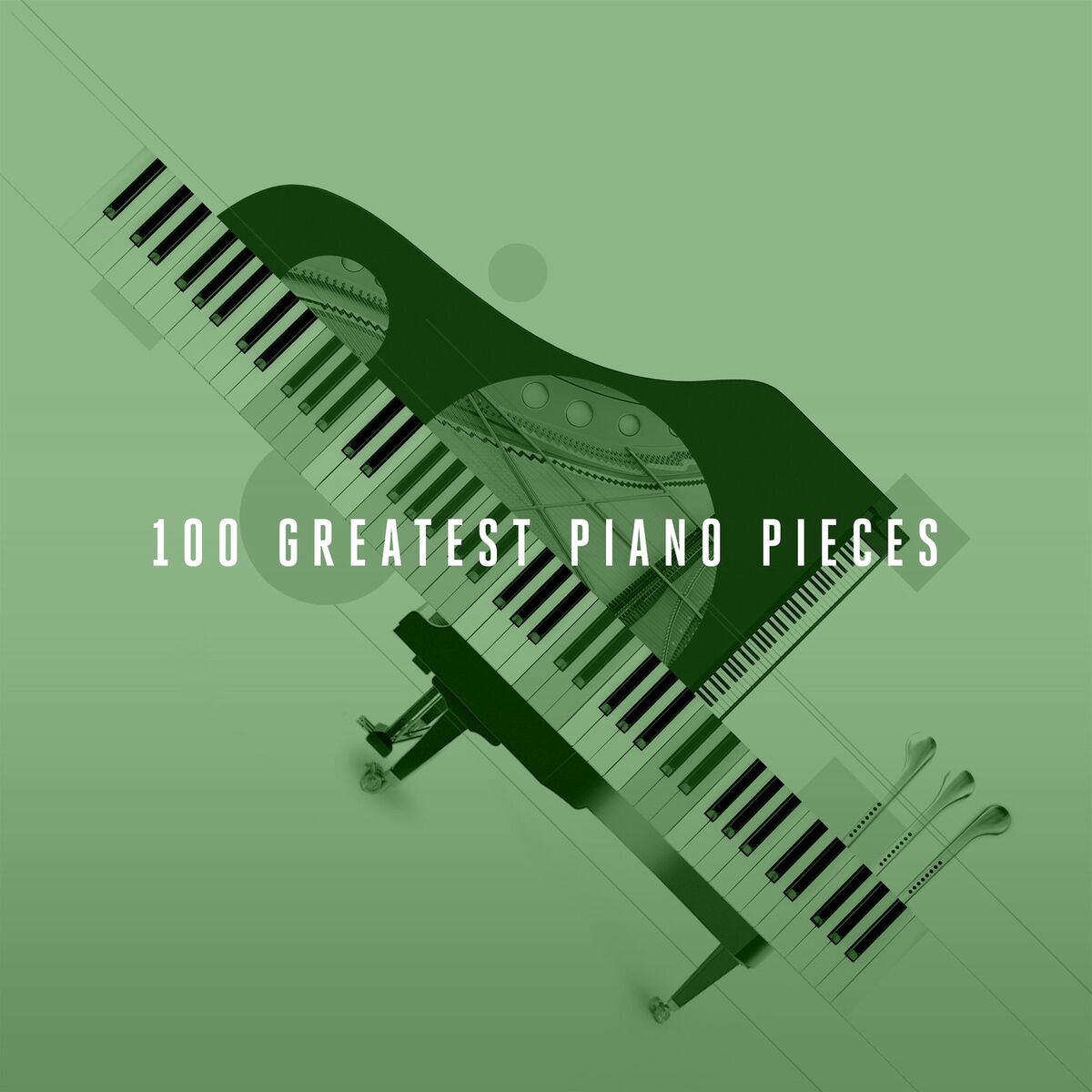 Album cover of 100 Greatest Piano Pieces