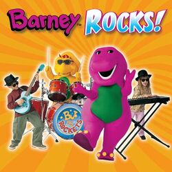Cover of Barney Rocks!