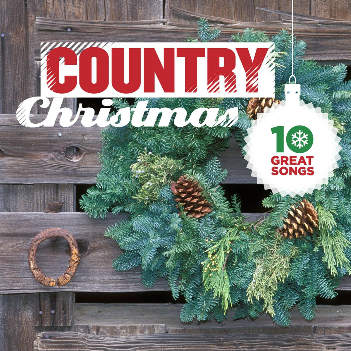 Album cover of 10 Great Country Christmas Songs