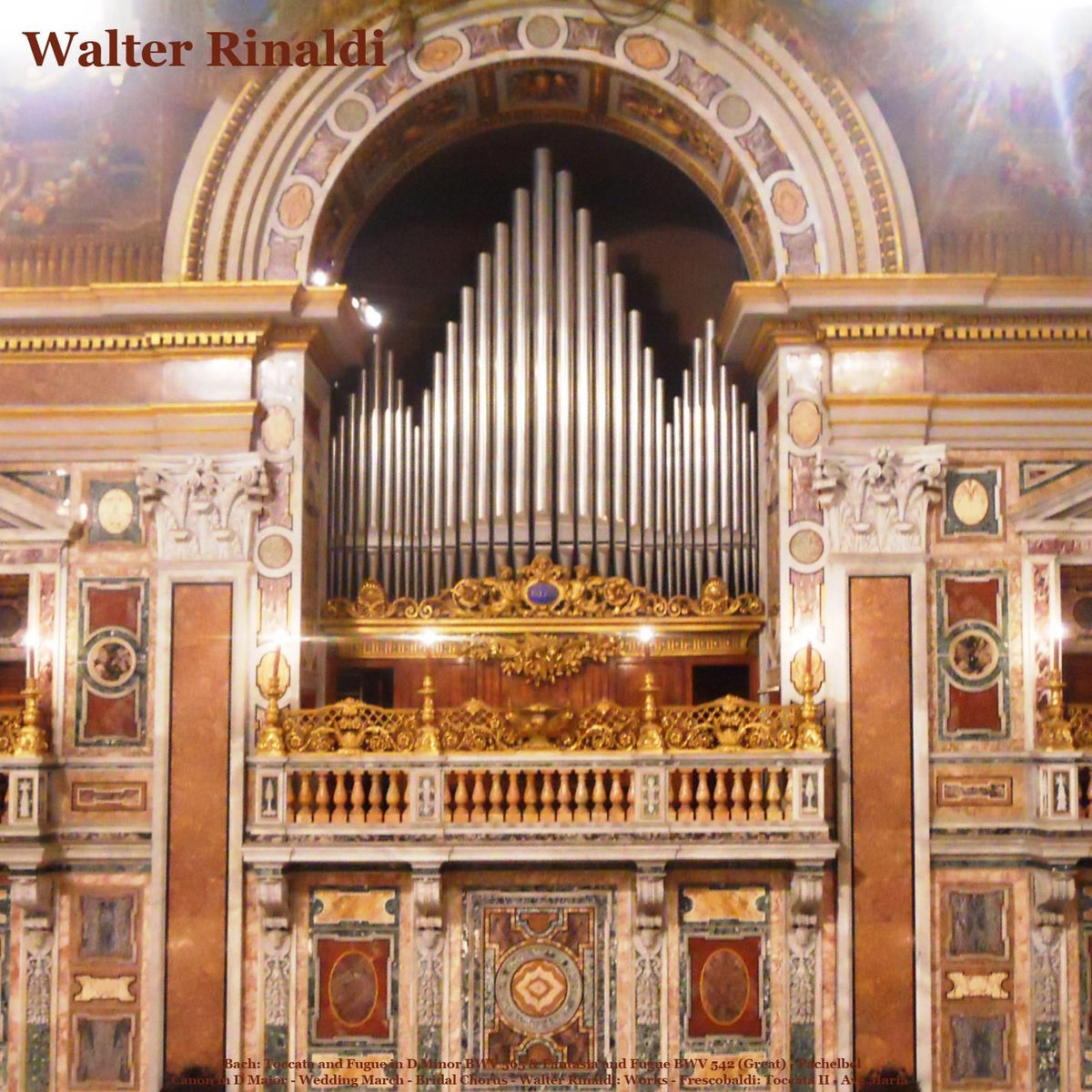 Album cover of Toccata and Fugue in D Minor, BWV 565: Adagio, Prestissimo, Recitativo, Adagio, Adagio Vivace