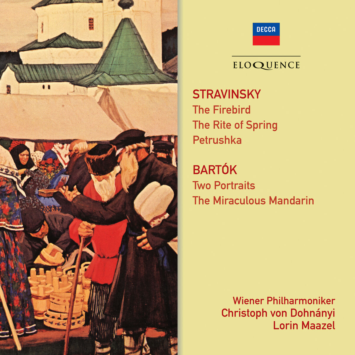 Album cover of Stravinsky, Bartok: Ballet Music
