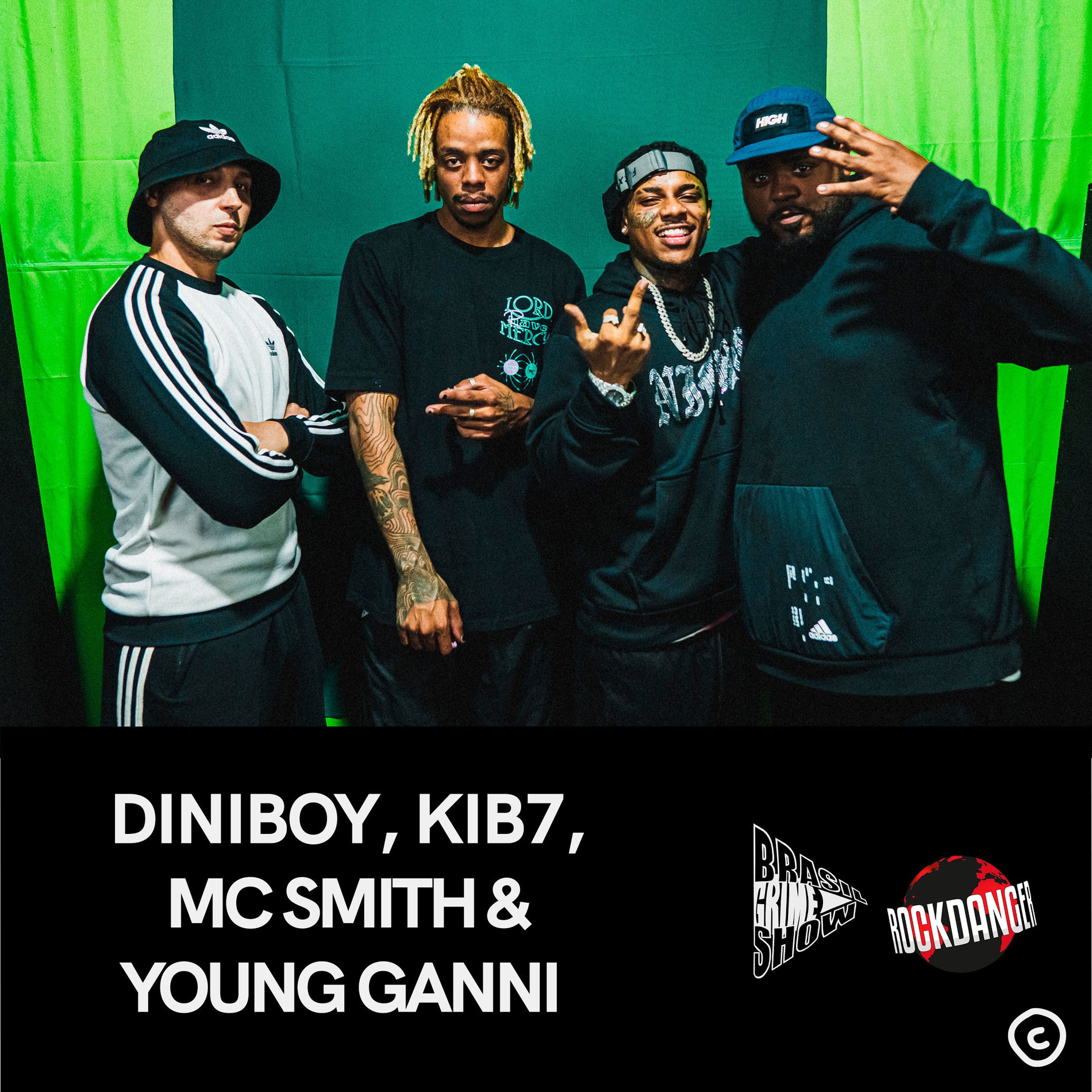 Album cover of Rock Danger Brasil Grime Show - Mc Smith X Young Ganni