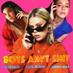 Cover of Boys Ain't Shit (feat. Tate McRae & Audrey Mika)