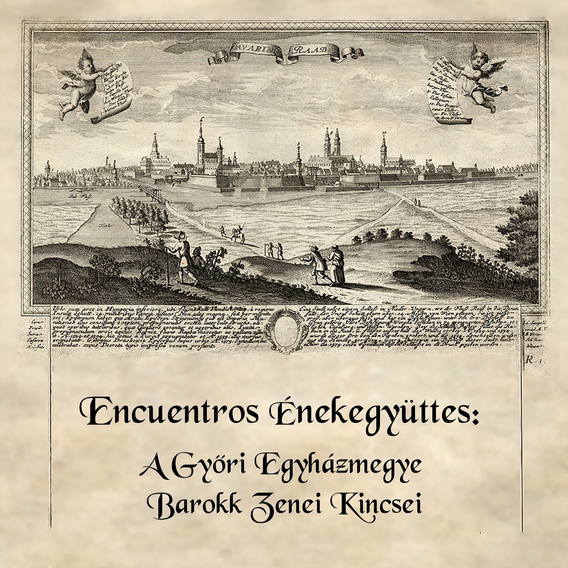 Album cover of A Győri Egyházmegye Barokk Zenei Kincsei