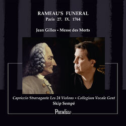 Cover of Jean Gilles: Messe des Morts - Rameau's Funeral, Paris, 27. IX. 1764