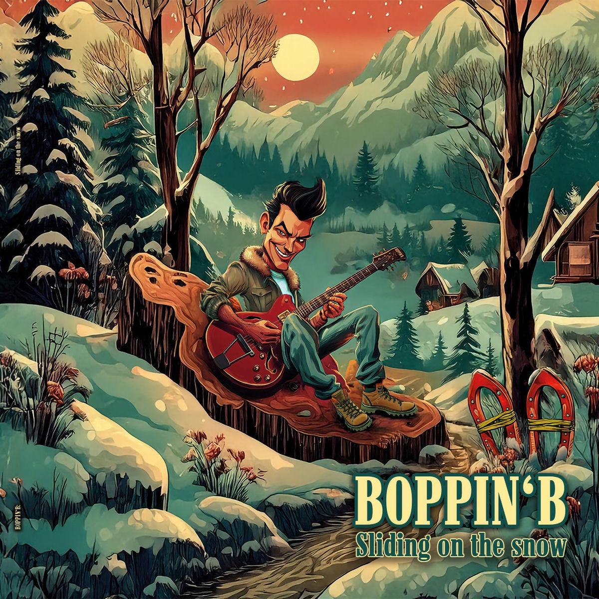 Album cover of Sliding on the snow