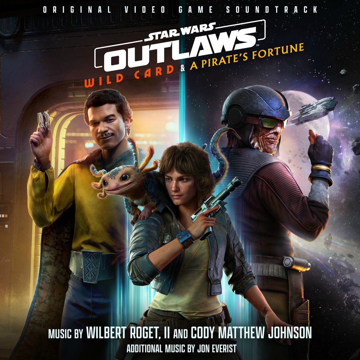 Album cover of Star Wars Outlaws: Wild Card & A Pirate's Fortune (Original Video Game Soundtrack)