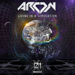 Cover of Living in a Simulation